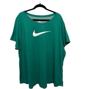 Nike Dri-FIT “The Nike Tee” Green Short Sleeve Shirt -3X